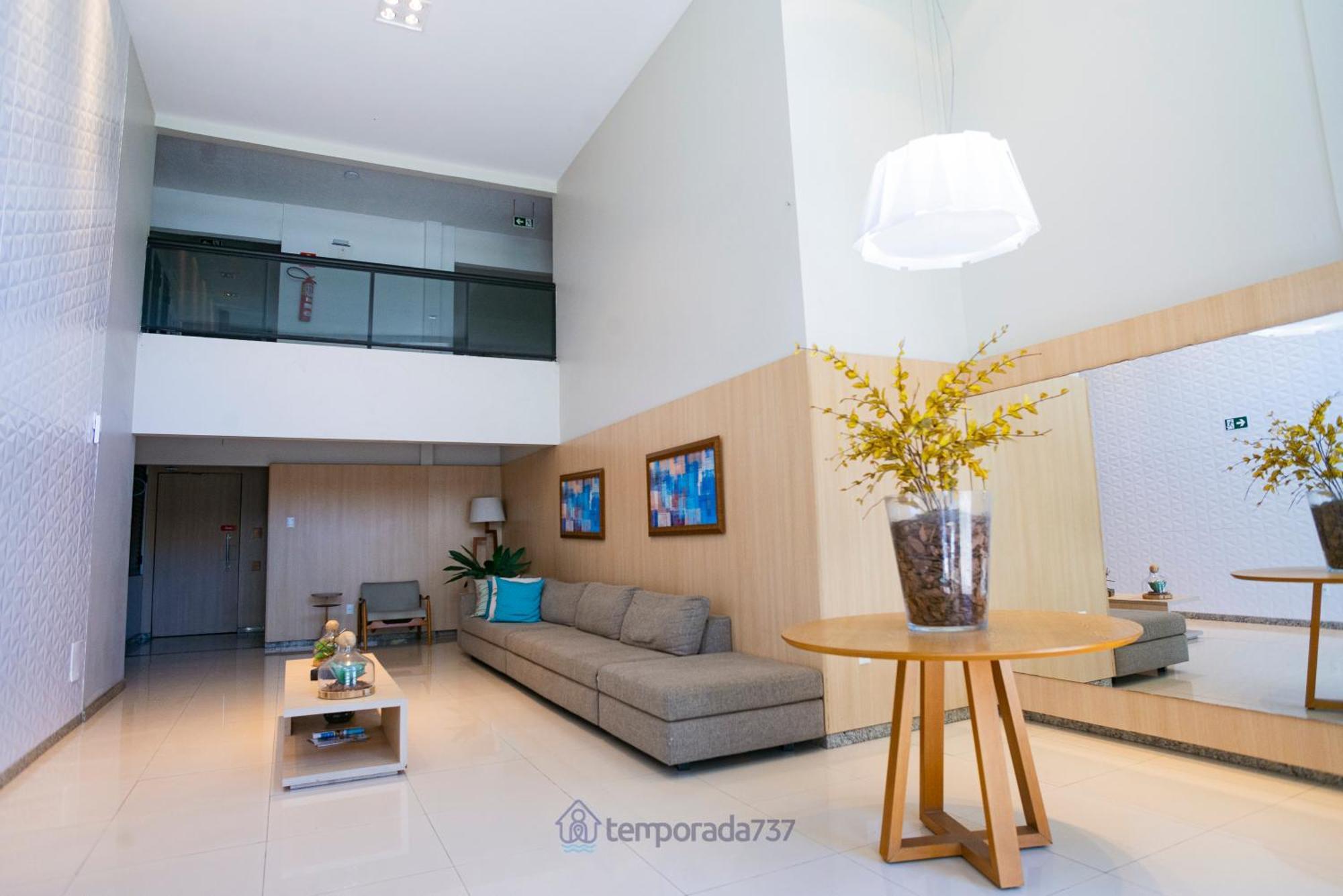 Elegante Apartamento Com Vista Mar Em Atalaia 阿拉卡茹 外观 照片